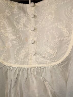 Classic White Embroidered ladies blouse